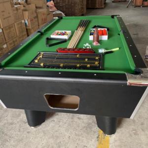 DQ-P033 8FT EXECUTIVE BILLIARD (SNOOKER) TABLE (with coins ops & double accessories)