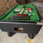 DQ-P033 8FT EXECUTIVE BILLIARD (SNOOKER) TABLE (with coins ops & double accessories)