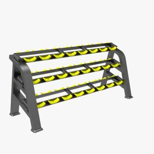 DFT667 Beauty Dumbbell Rack 3-Tier